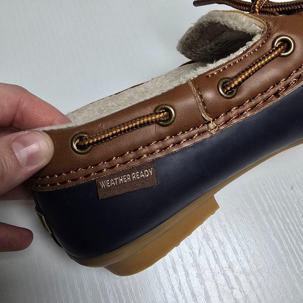 JBU Jambu Gwen Weather Ready Navy Duck Muc Shoes Women 6M - Picture 10 of 11